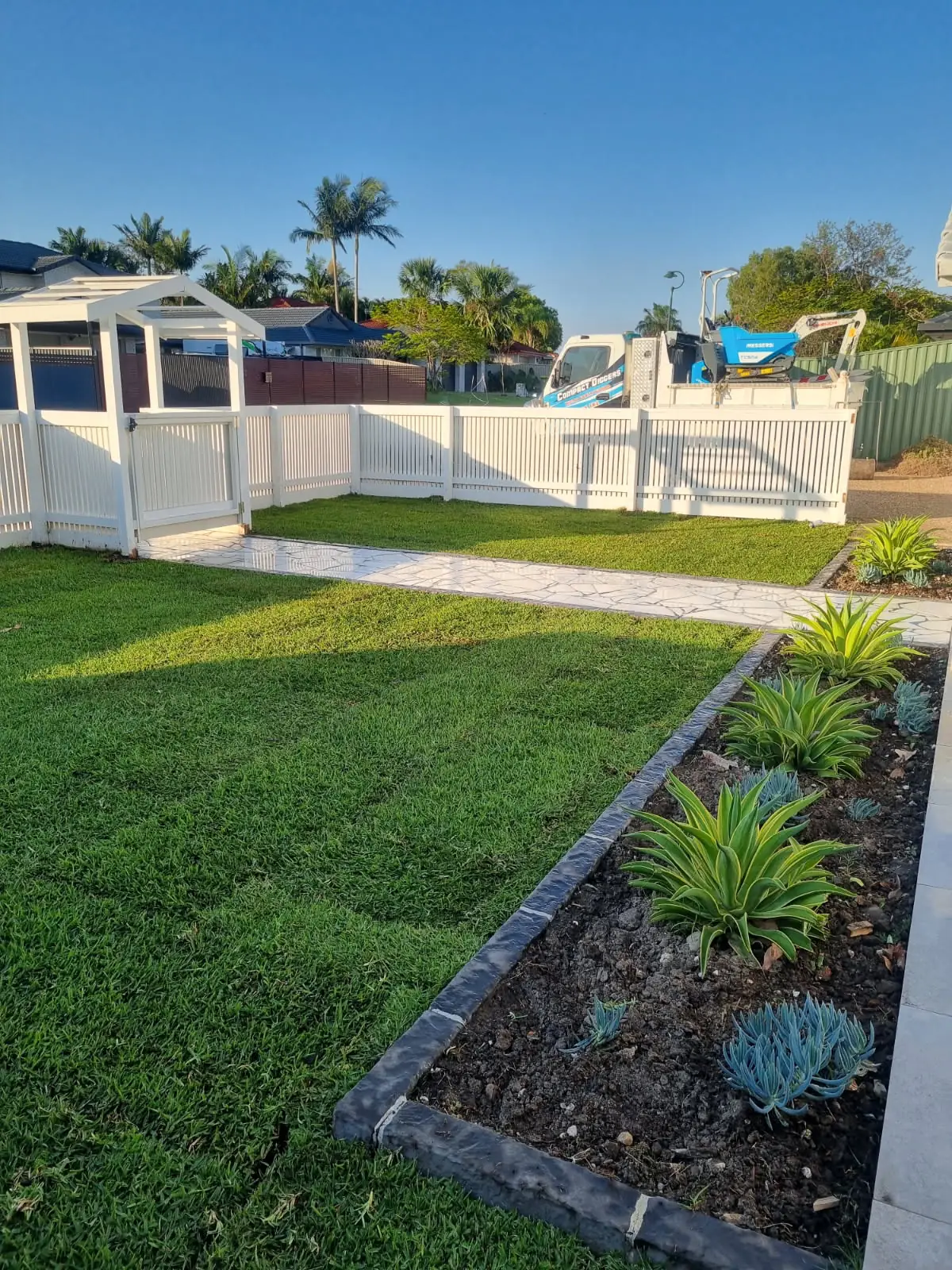 Earthworks and site preparation by Coastline Earthworks